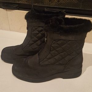 Stylish Black All Weather Boots
